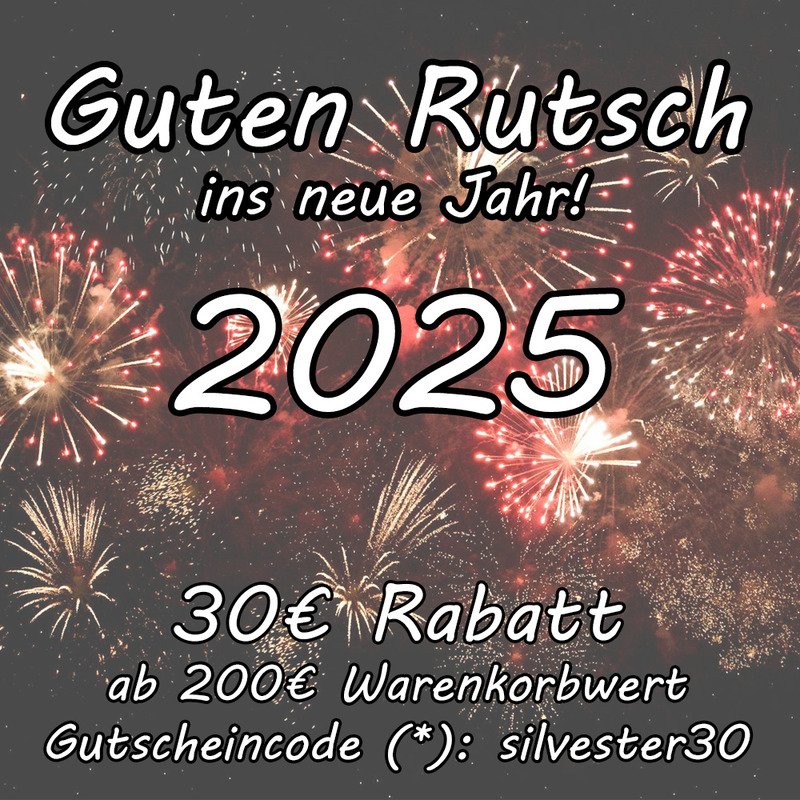 Rabattaktion Silvester 2024 2025 Titel