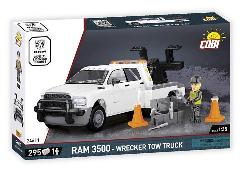 COBI RAM 3500 Wrecker Tow Truck 24611 Box