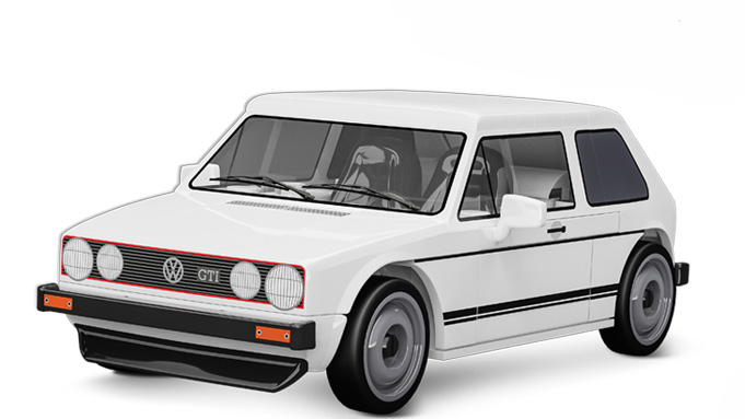 COBI Volkswagen Golf GTI 24614