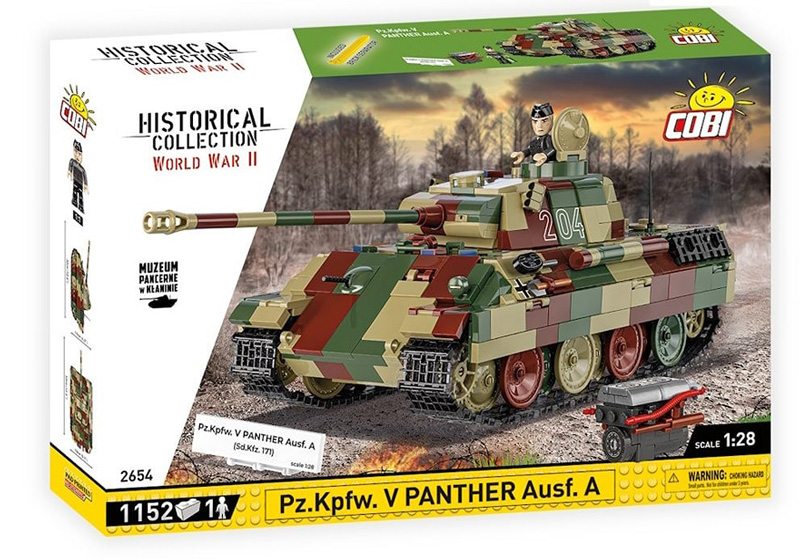 COBI Panzer V Panther Ausf A 2654 Box