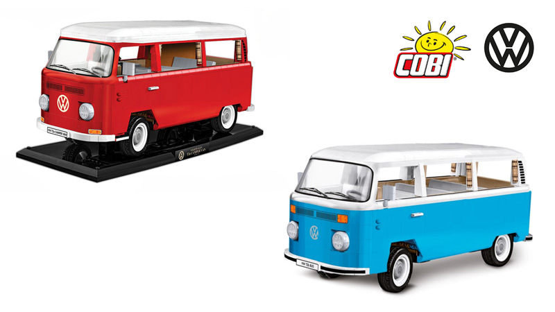 COBI Volkswagen T2a 24361 und 24362 Vergleich