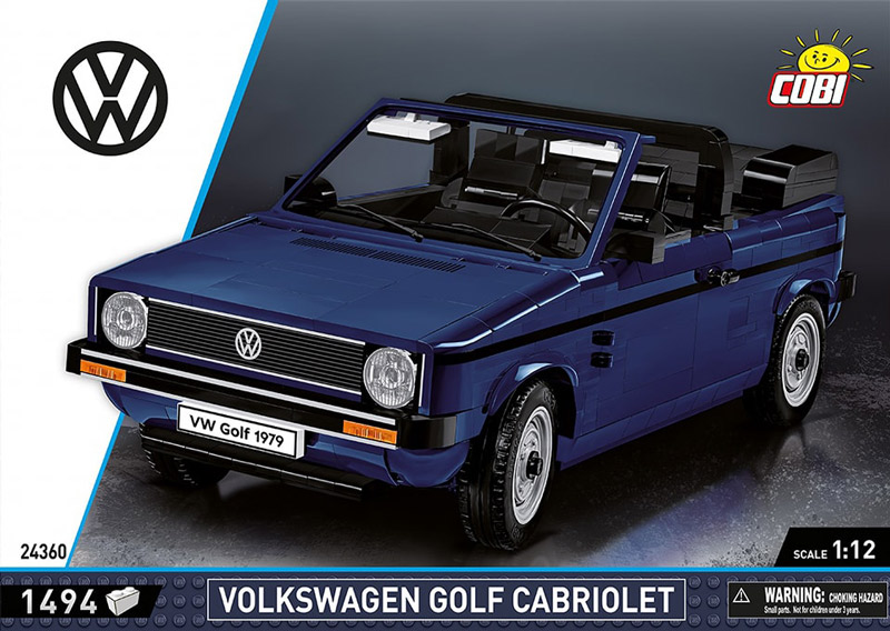 COBI Volkswagen Golf Cabrio 24360 Box