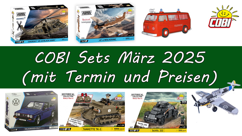 COBI März Neuheiten 2025