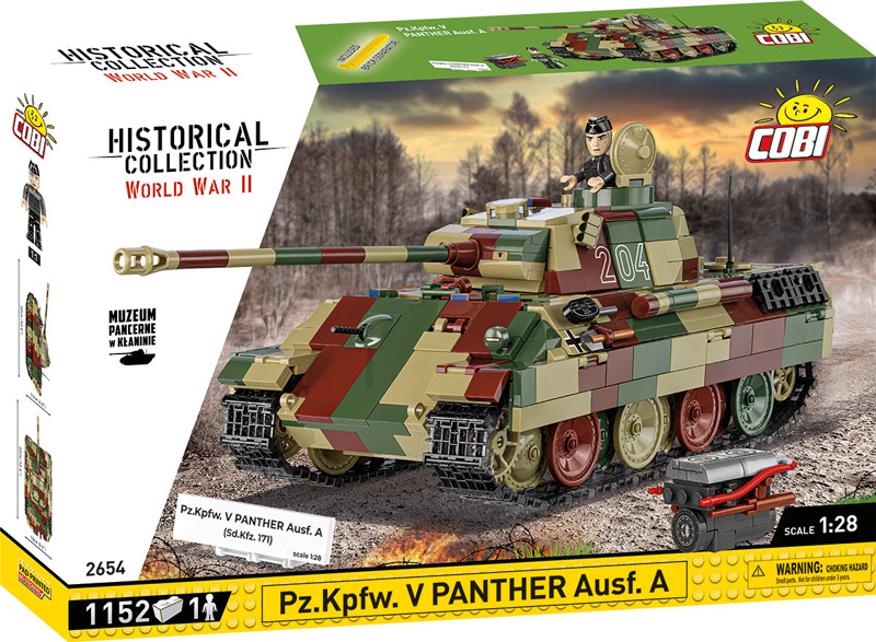 COBI Panzer V Panther Ausf A 2654 Box