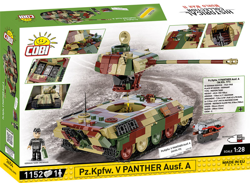 COBI Panzer V Panther Ausf A 2654 Box