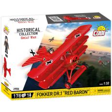 COBI 2986 Fokker Dr.1 Red Baron (Roter Baron)