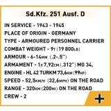 COBI 3049 Sd.Kfz. 251 Ausf. D - Company of Heroes 3