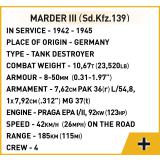 COBI 3050 Marder III Sd.Kfz. 139 - Company of Heroes 3