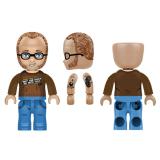 Kiddicraft KC1406 KIDDIZ Figuren-Pack: Held der Steine & Johnnys World