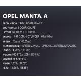 COBI 24338 1970 Opel Manta A Executive Edition