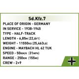 COBI 2275 Sd. Kfz. 7 Half-Track