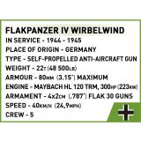 COBI 2593 Flakpanzer IV Wirbelwind Executive Edition