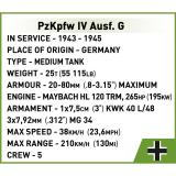 COBI 2592 PzKpfw IV Ausf. G