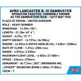 COBI 5758 AVRO Lancaster B III Dambusters Executive Edition