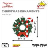 COBI 20009 Holiday Ornaments / Kranz & Zuckerstange - Vorbestellung!