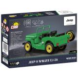 COBI 24517 Jeep Willys CJ-2A Grün