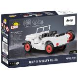 COBI 24518 Jeep Willys CJ-2A Weiß