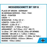 COBI 5761 Messerschmitt BF 109 G