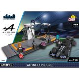 COBI 1685 Alpine F1 Pit Stop Formel 1