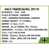 COBI 3130 Half-Track Sd. Kfz. 251/10