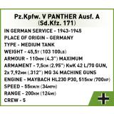 COBI 2654 Pz.Kpfw. V Panther Ausf. A